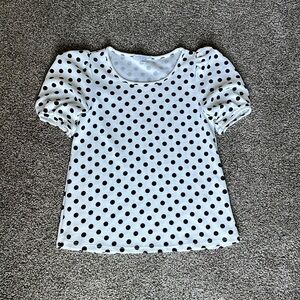 Polka dot top